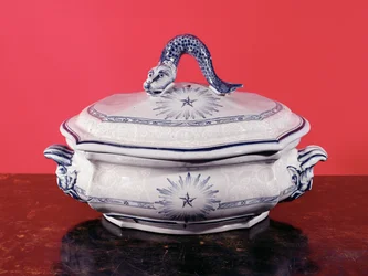 Vegetable dish belonging to Carl Linnaeus (1707-78)